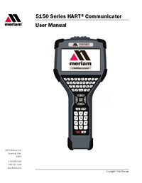 Thumbnail of document Manual - MFC5150 / MFC5150X HART Communicator